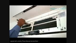 آموزش تمیز کردن کولرگازی