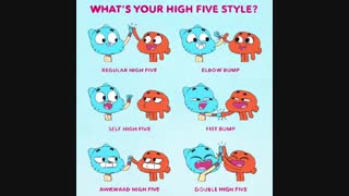 Whats your high five style