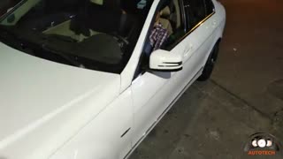 نصب آینه تاشو برقی بنز سی 200_ اتوتک فتاحی