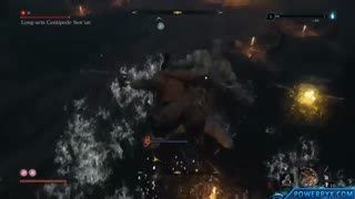 مبارزه با مینی باس Long-arm Gentipede Sen’un در Sekiro Shadows Die Twice