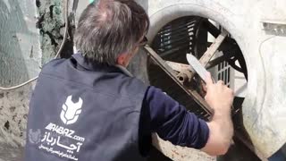 مراحل سرویس کولر آبی در آچارباز