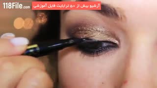 آرایش صورت دخترانه مخصوص تولد و مهمونی