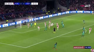 خلاصه بازی تاتنهام و آژاکس در لیگ قهرمانان اروپا