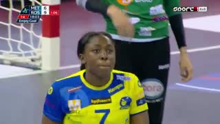 دیدار تیم های هندبال متز و روستوف در نیمه نهایی Final4 لیگ قهرمانان اروپا ۲۰۱۹