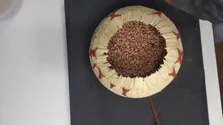 آتشفشانی از چوب کبریت