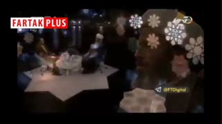 آوازخوانی یک روحانی روی آنتن زنده تلویزیون