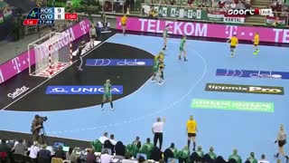 دیدار تیم های هندبال روستوف و گیئور آئودی در فینال  لیگ قهرمانان اروپا ۲۰۱۹