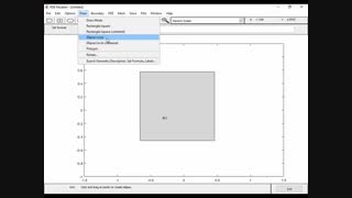 قسمت 3: نحوه ایجاد هندسه در pdetool متلب