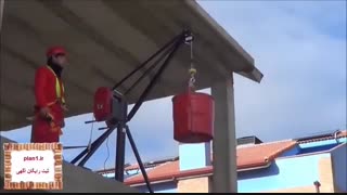 بالابر  ژنراتوری برای حمل مصالح ساختمانی -plan1.ir