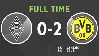 خلاصۀ دیدار مونشن گلادباخ 0_2 بورسیا دورتموند (هفتۀ پایانی بوندسلیگا آلمان)