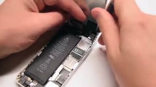 آموزش تعویض اسپیکر مکالمه آیفون 5S - تعمیرات 118