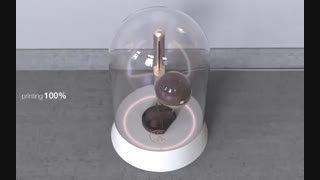 پرینتر سه بعدی شکلات برای طراحی روی میز آشپزخانه