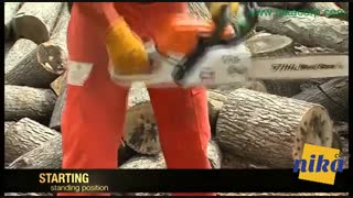 نحوه روشن کردن اره موتوری اشتیل