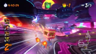 گیم‌پلی بخش چند نفره‌ی بازی Crash Team Racing Nitro-Fueled