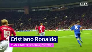 گل‌های برتر فینال لیگ قهرمانان اروپا در سال‌های گذشته