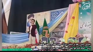 اجرای آهنگ مونس از راتین رها در جشن بزرگ میلاد کوثر در زرند