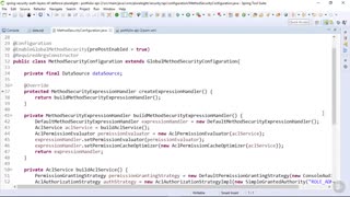 کورس ﻿Authentication - حفاظت از اشیاء دامنه شما با ACL Spring Security...