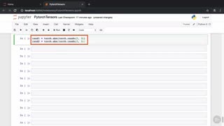 کورس ﻿PyTorch - نسخه ی نمایشی: عملیات Elementwise و Matrix در تانسور...