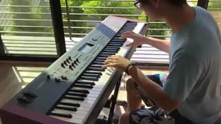 کاور پیانو best of me BTS