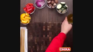 دستور آسان آشپزی: کباب سبزیجات