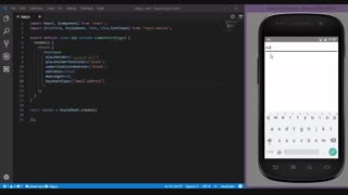 یادگیری Textinputدر react native