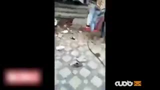 لحظه وحشتناک حادثه در شهر بازی در هند با دو کشته و ۲۷ زخمی