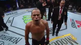 مبارزه کامل یورایا فیبر با ریکی سایمون در مسابقات یو اف سی فایت نایت 155