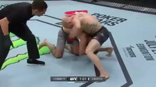 مبارزه کامل جاش امت با میرساد بکتیچ در مسابقات یو اف سی فایت نایت 155